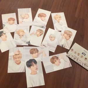BTS Mediheal Large Photocards